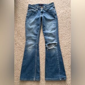 Levi’s Vintage 524 Too Superlow  Bootcut Jeans.  Size 0 Juniors